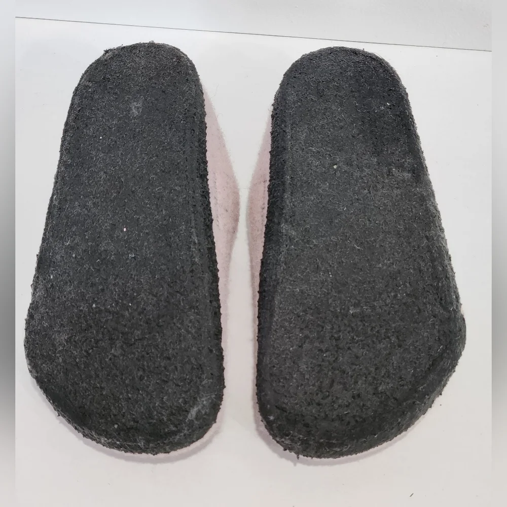 Birkenstock Zermatt Shearling Pink Wool Slippers